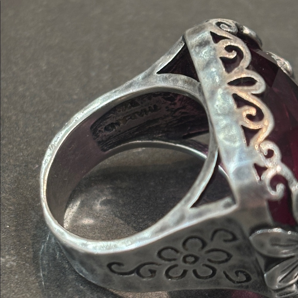 Silpada berry-licius raspberry Ring - Picture 7 of 17